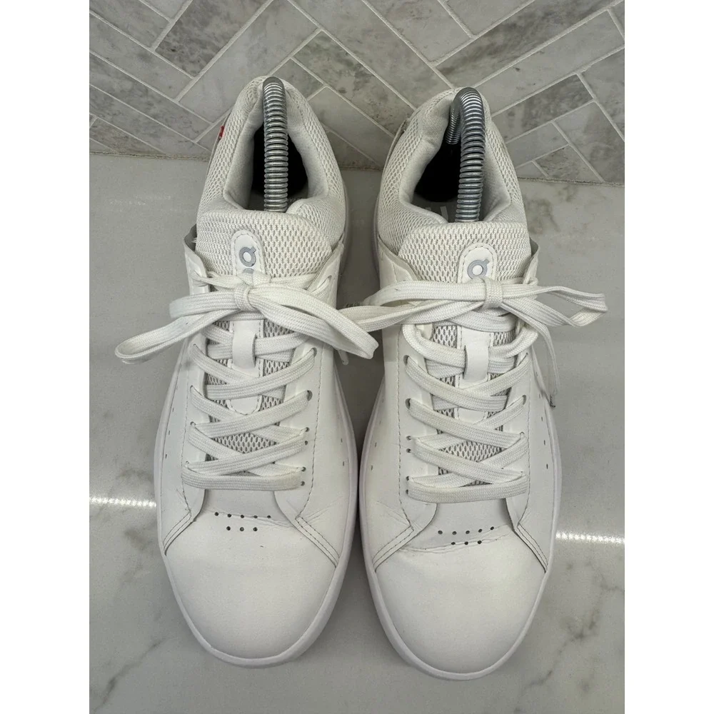 On Cloud The Roger Advantage Sneakers Womens 8.5 Leather Low Top Lace Up Shoes
